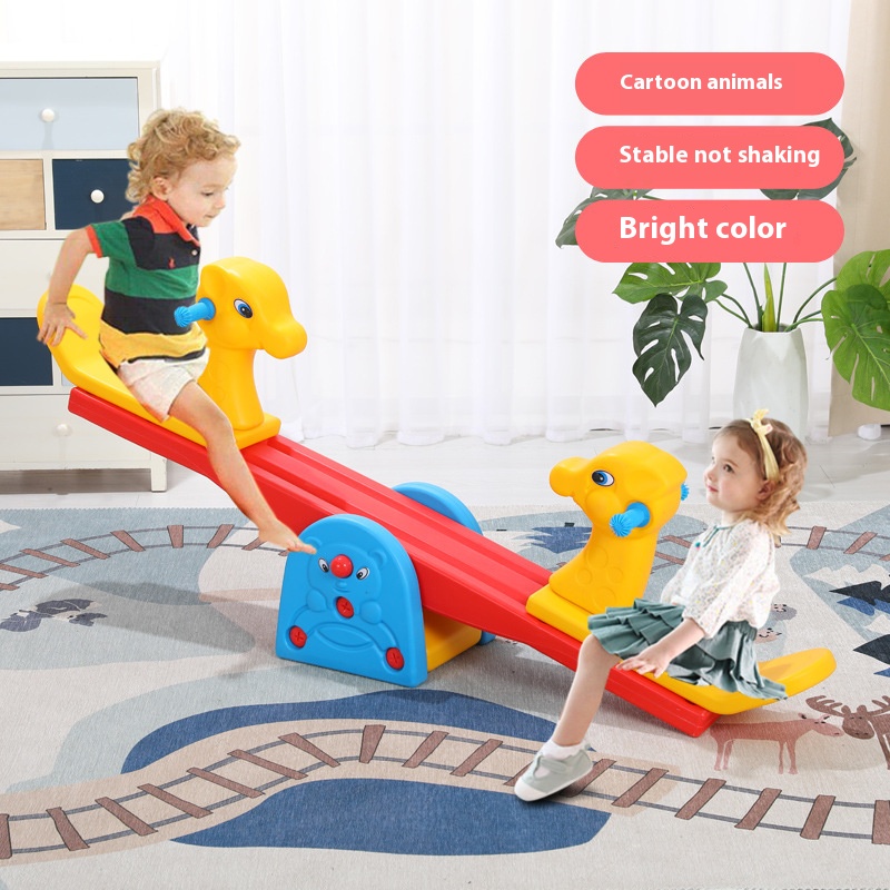Outdoor Adventure Game - Outdoor Countyard Animal Seesaw Board Toys