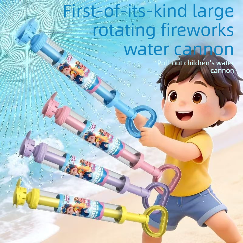 Outdoor Adventure Game - High Capacity Water Gun with Rotating