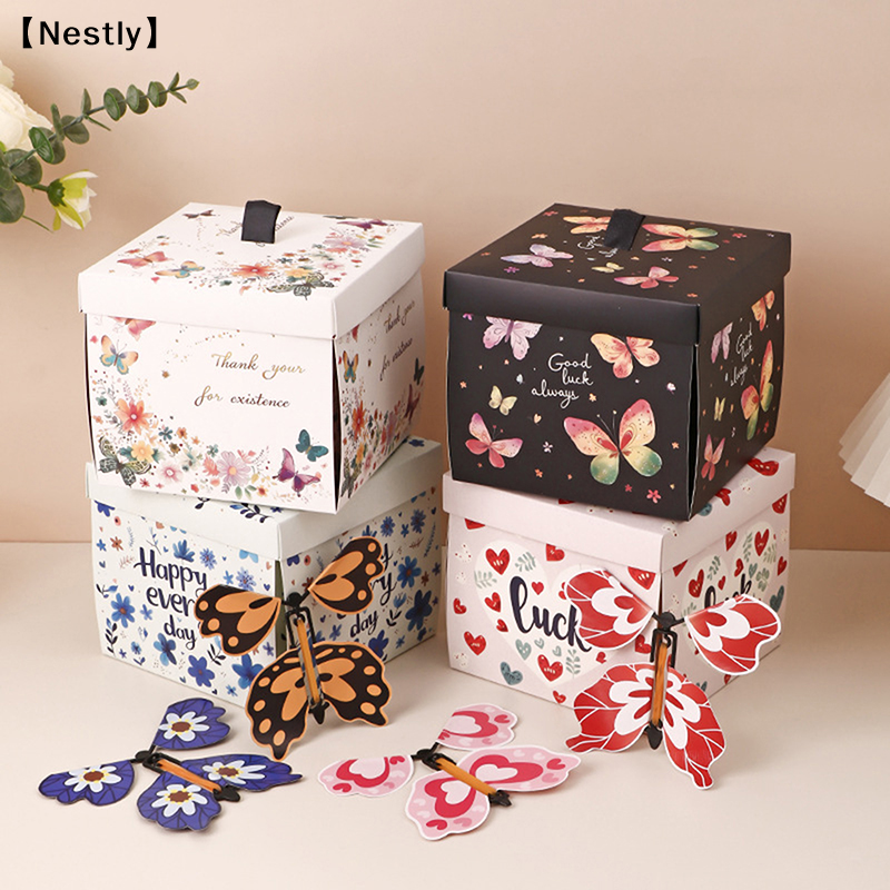 Outdoor Adventure Gifts - 1Pack Flying Butterfly Surprise Box Butterfly