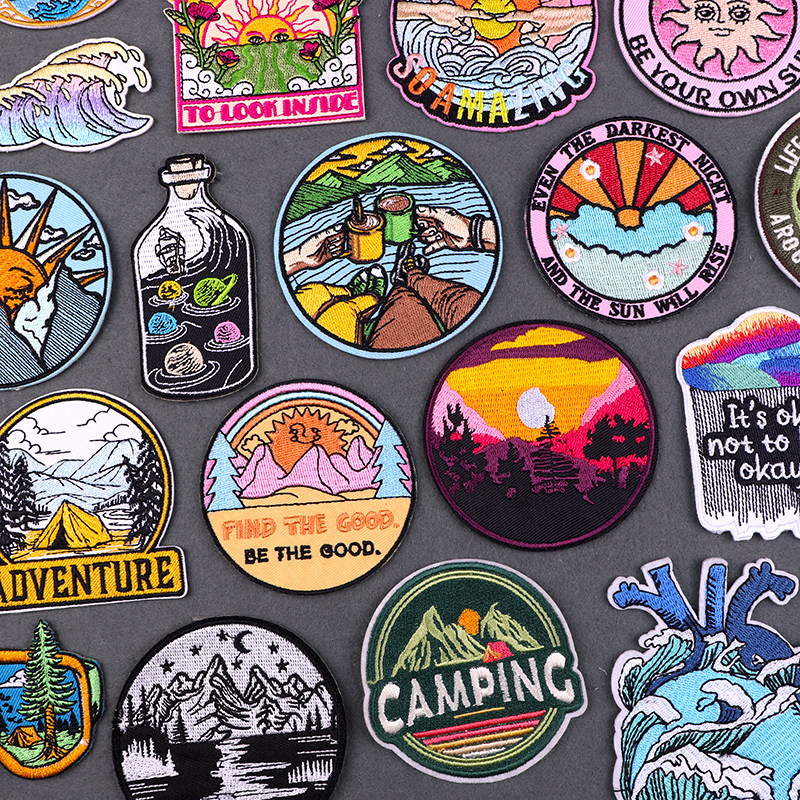 Outdoor Adventure Clothing - Adventure Cheer Iron On Patches For