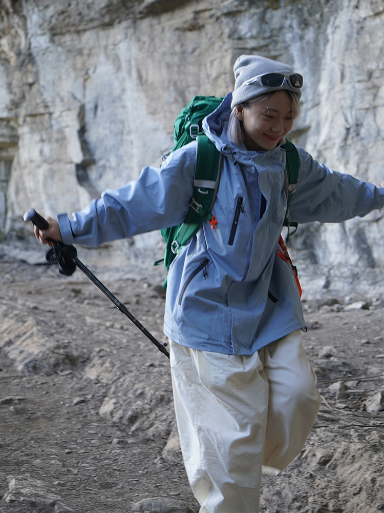 Outdoor Adventure Series - Outdoor Climbing Windproof Three-in-One Hat Jacket