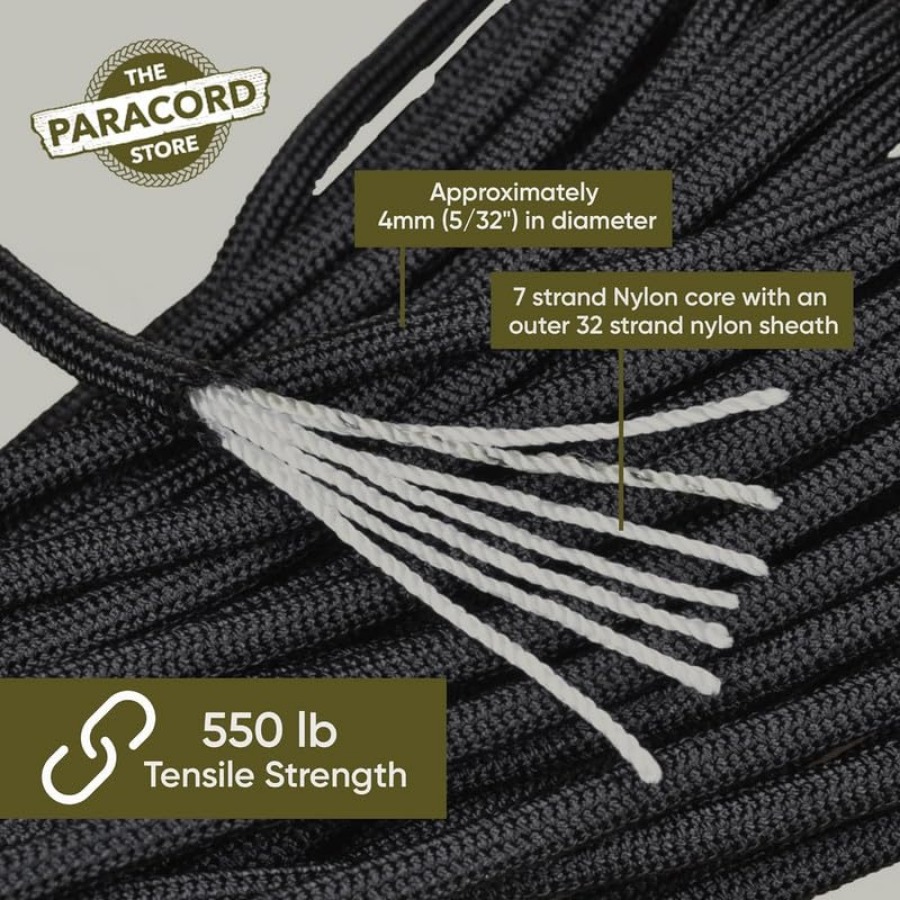 Type III 550 Paracord - 50 Fee - Paracord 550 Feet reseña y precio