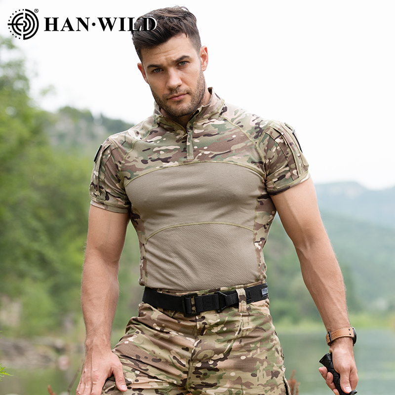 Tactical T Shirt Shirts Men Ai - Outdoor Adventure Clothing reseña y precio