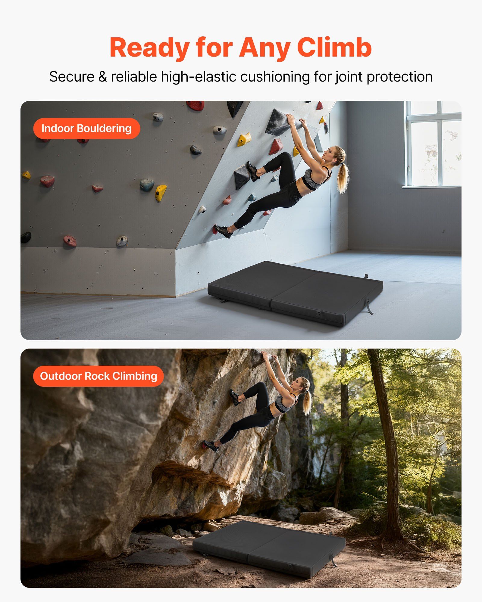 Bouldering Crash Pad, Bi-Fold  - Crash Pad Folding reseña y precio