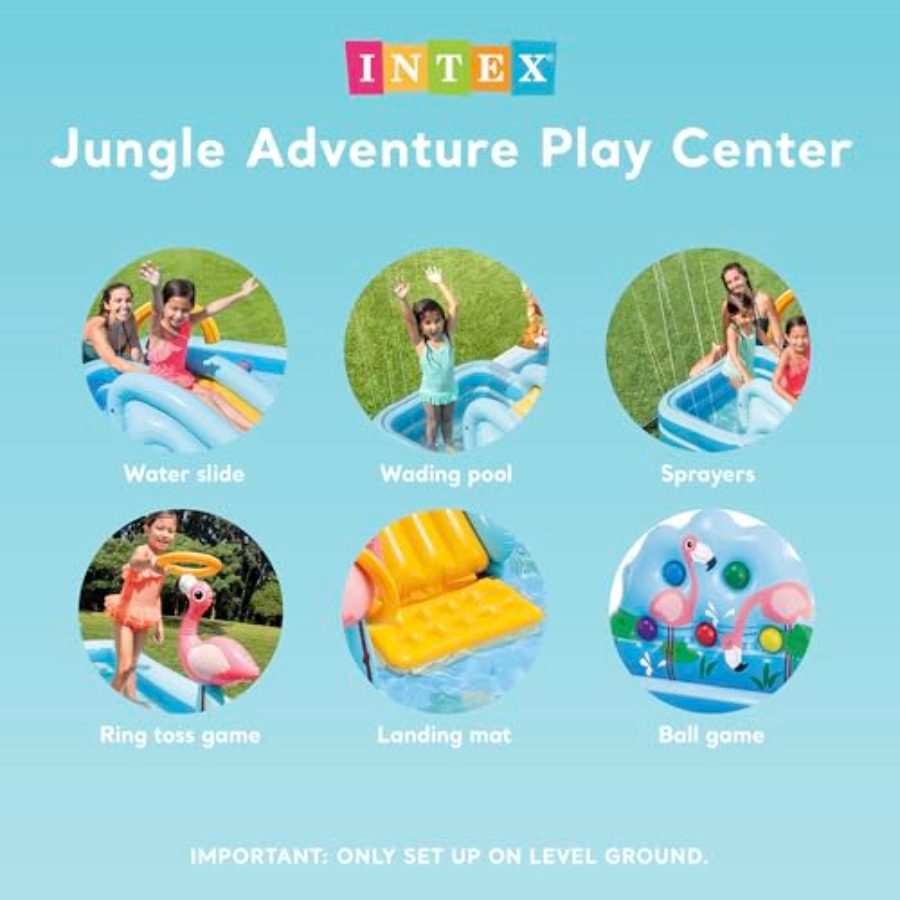 Inflatable Jungle Adventure Pl - Outdoor Adventure Center reseña y precio