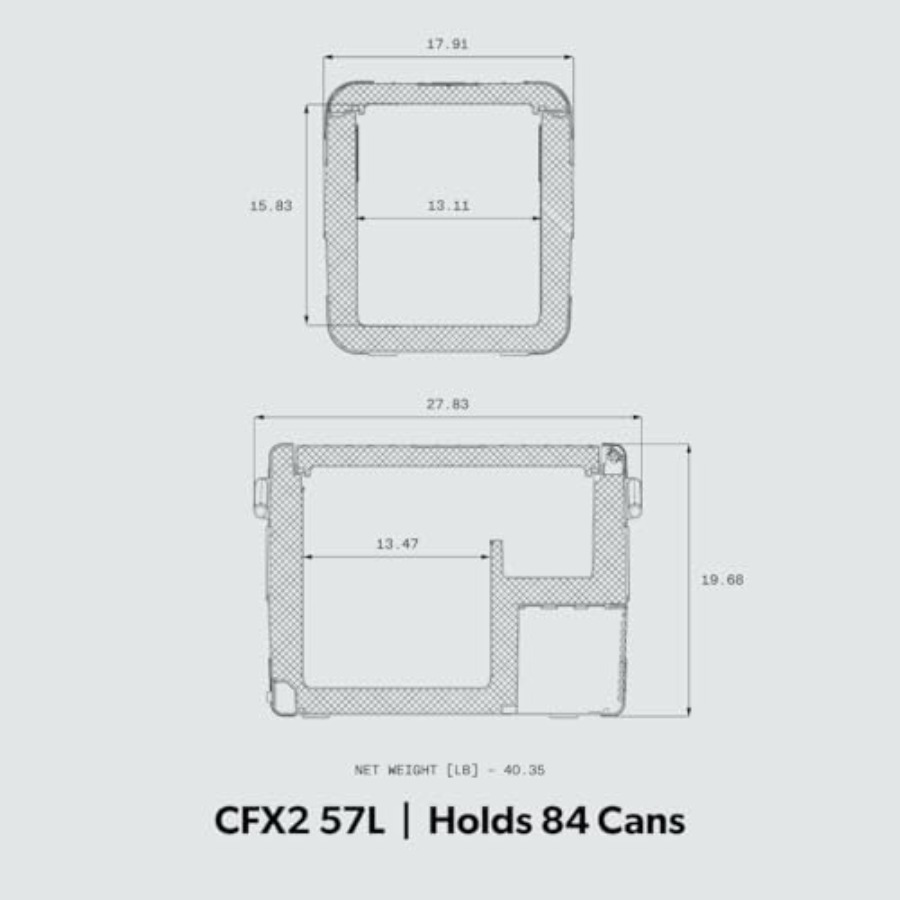 CFX Electric Cooler Portable F - Outdoor Adventure Series reseña y precio