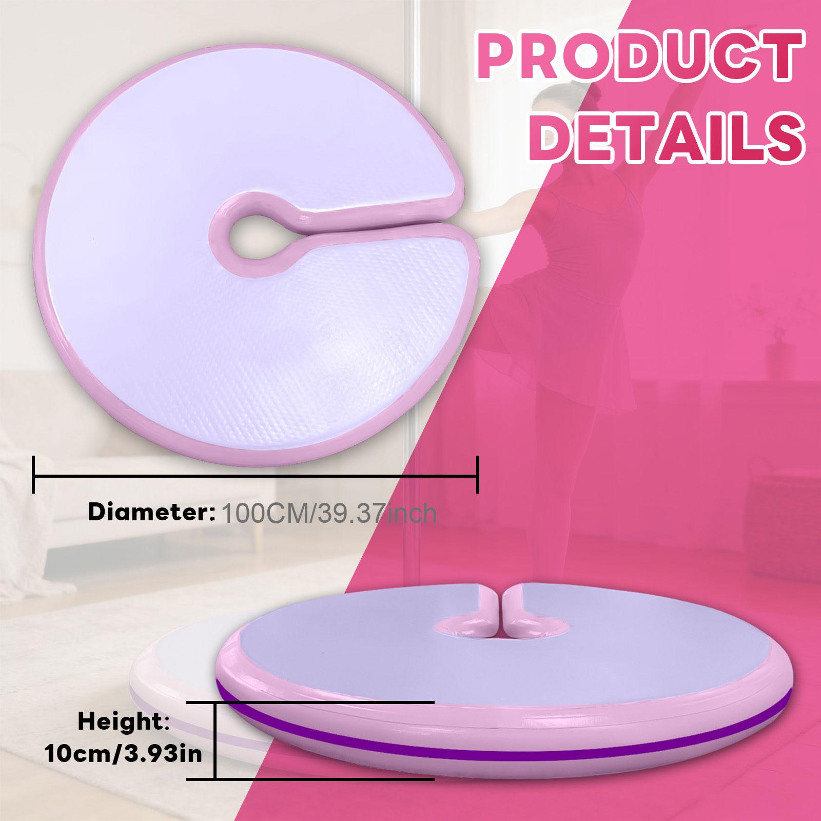 Pole Dance Mat Round Pink Fold - Crash Pad Folding reseña y precio