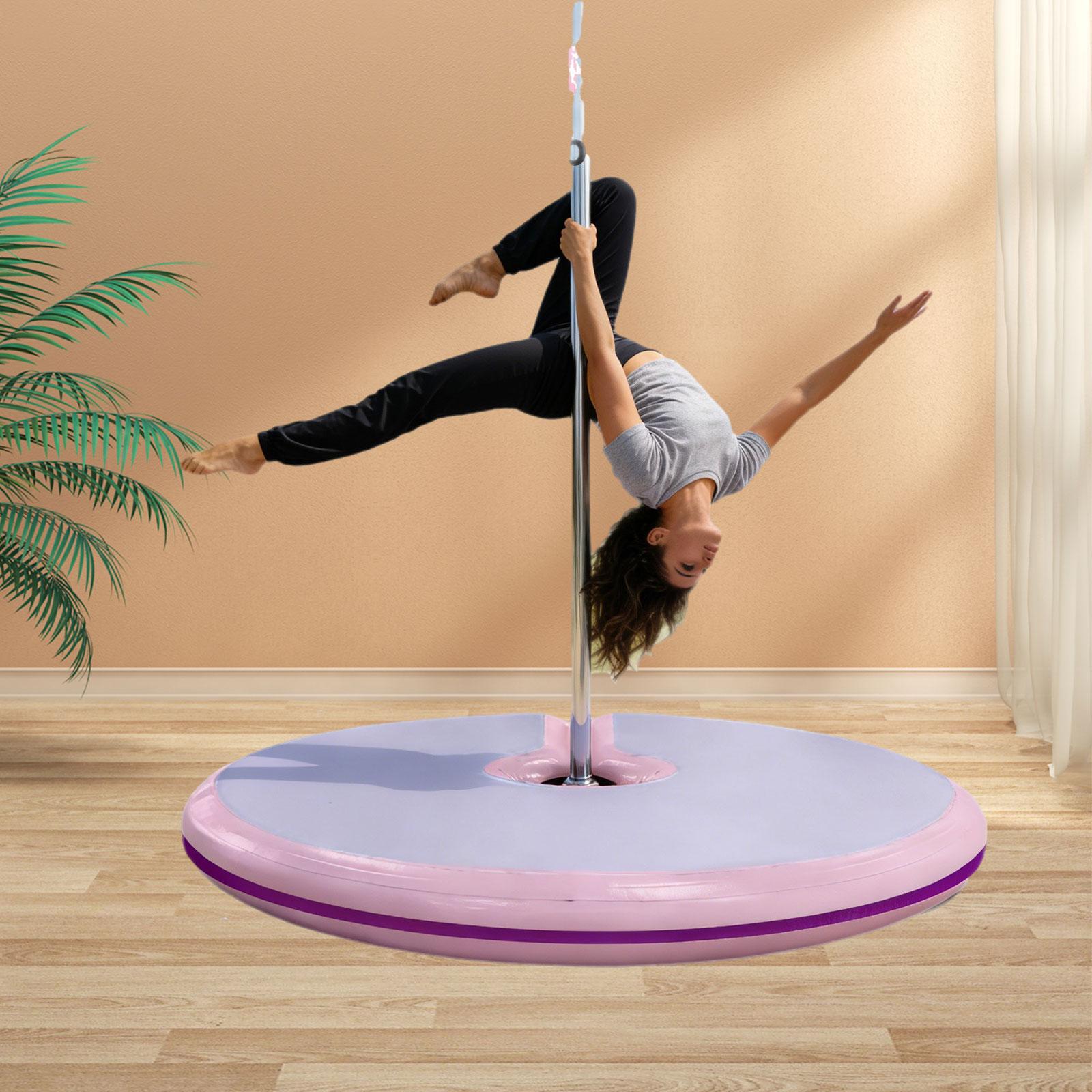 Pole Dance Mat Round Pink Fold - Crash Pad Folding reseña y precio
