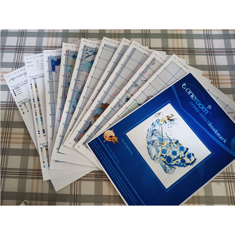 Cross Stitch Kit DIY Set Magaz - Outdoor Adventure Magazines reseña y precio