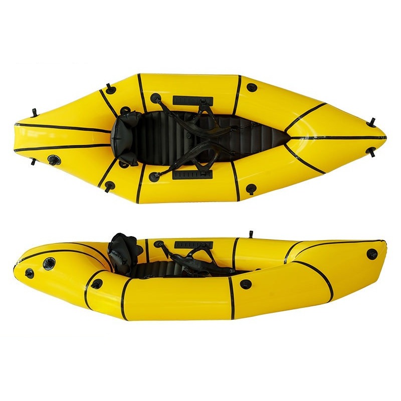 Inflatable Fishing Boat, Singl - Outdoor Adventure Rafting reseña y precio