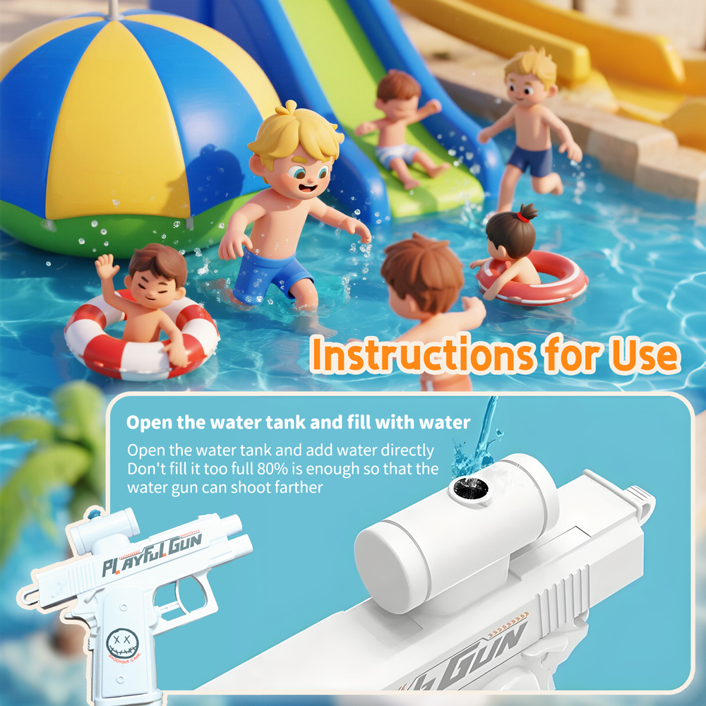 Summer Two-Way Water Gun Prank - Outdoor Adventure Game reseña y precio