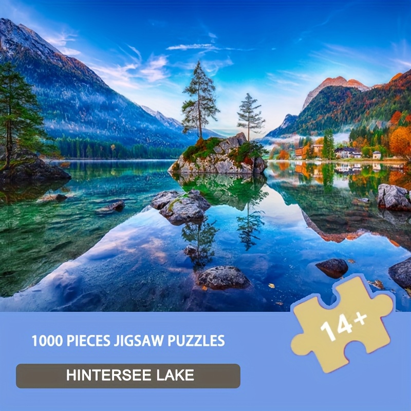 1000pcs Hintersee Lake Reflect - Outdoor Adventure Series reseña y precio