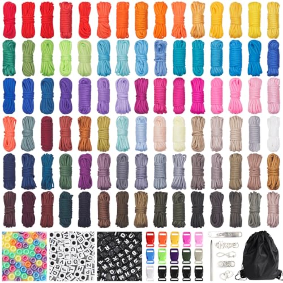 90 Colors Paracord 550 - 10 Fe - Paracord 550 Feet reseña y precio