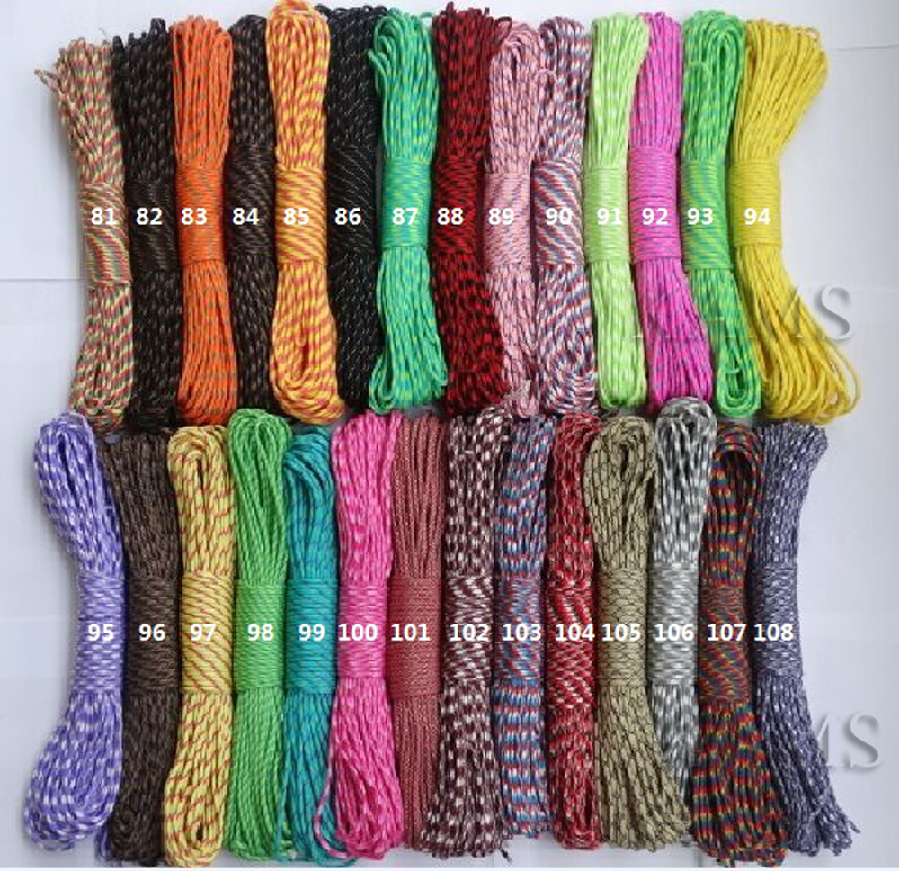 1pcs 550 Paracord Parachute Co - Paracord 550 Feet reseña y precio