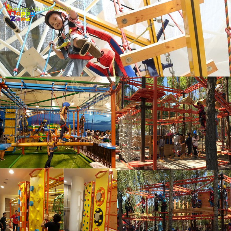 Customized Rope Course Outdoor - Outdoor Adventure Course reseña y precio