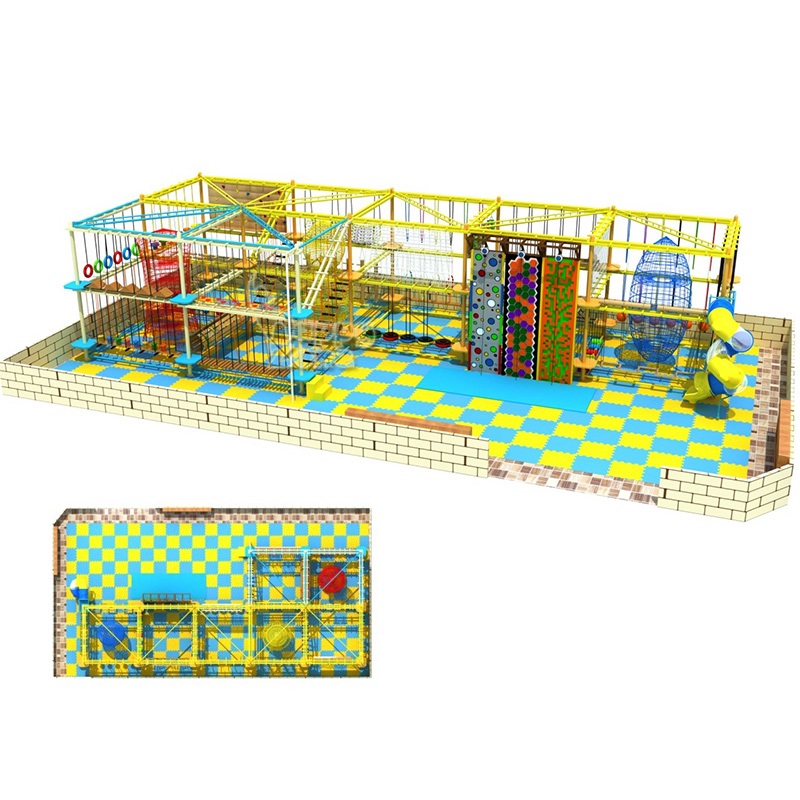 Customized Rope Course Outdoor - Outdoor Adventure Course reseña y precio