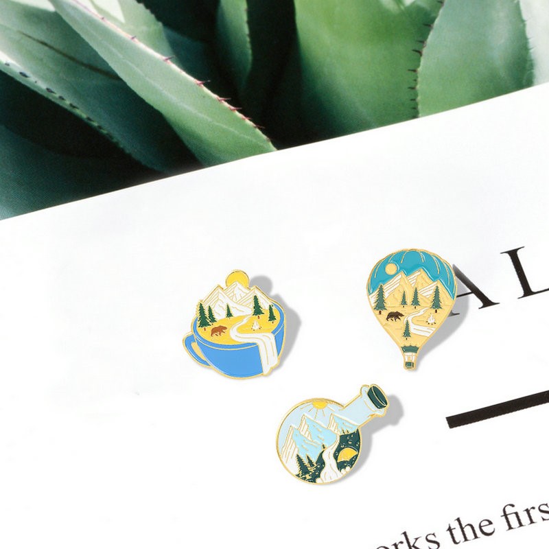 Camping Adventure Enamel Pins  - Outdoor Adventure Gifts reseña y precio