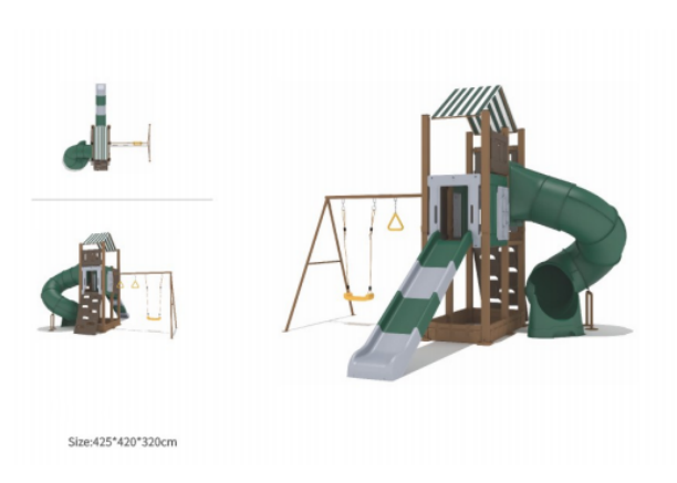 Park Adventure Course Durable  - Outdoor Adventure Course reseña y precio