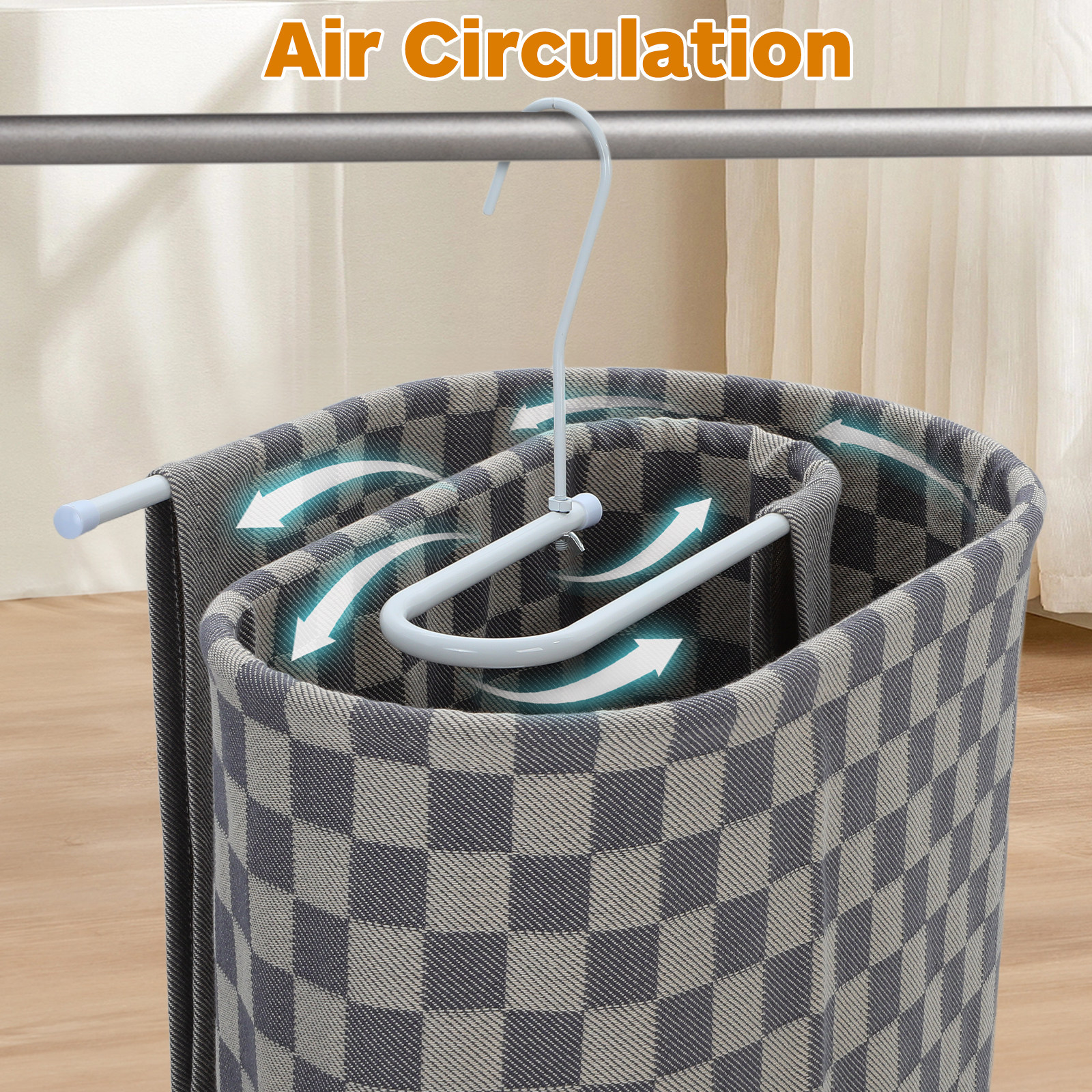 Rotatable Spiral Drying Rack S - Space Blanket Heavy reseña y precio
