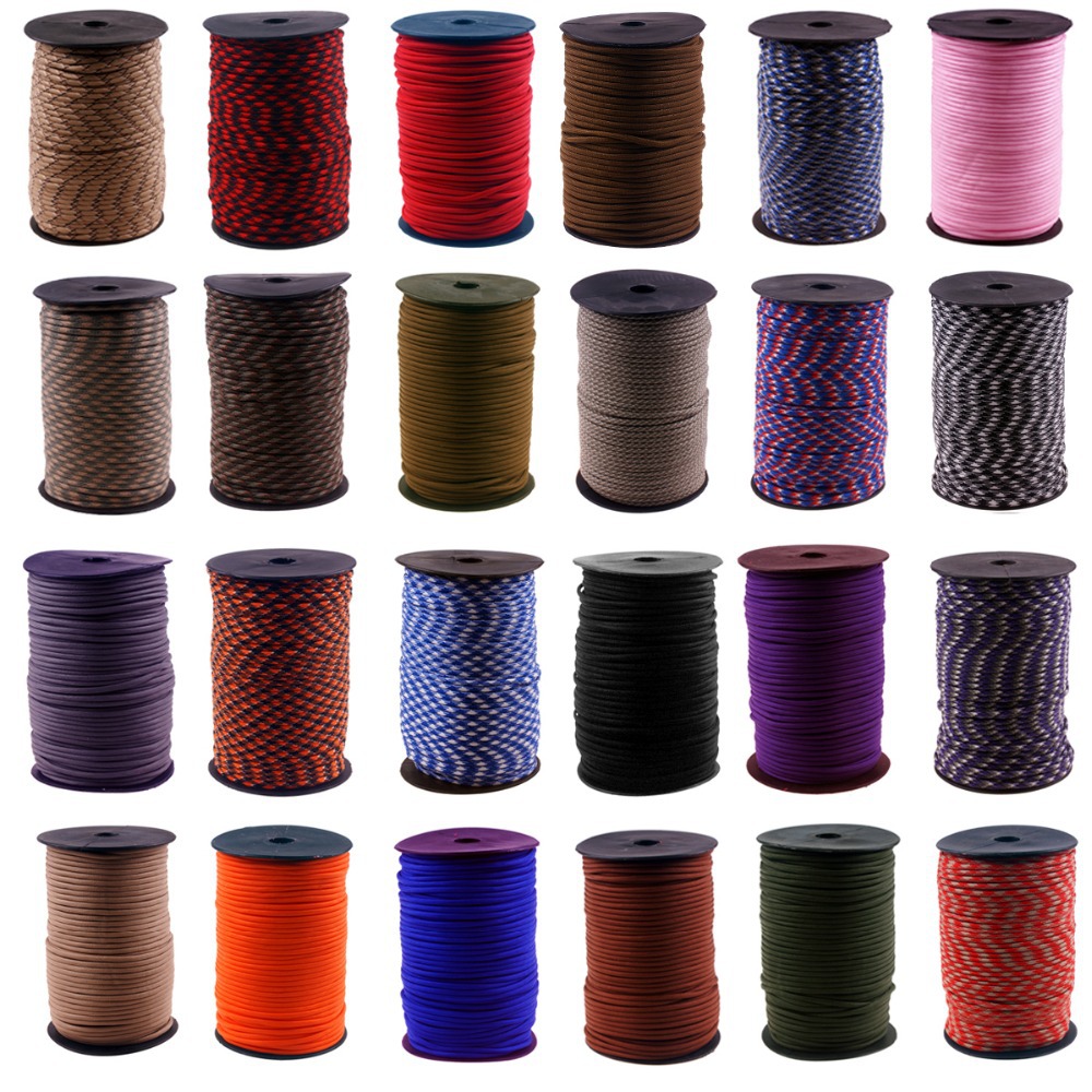 100 meters (320 feet ) Spool 5 - Paracord 550 Feet reseña y precio