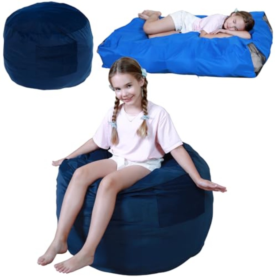 Bean Bag Chair and Sensory Cra - Crash Pad Folding reseña y precio