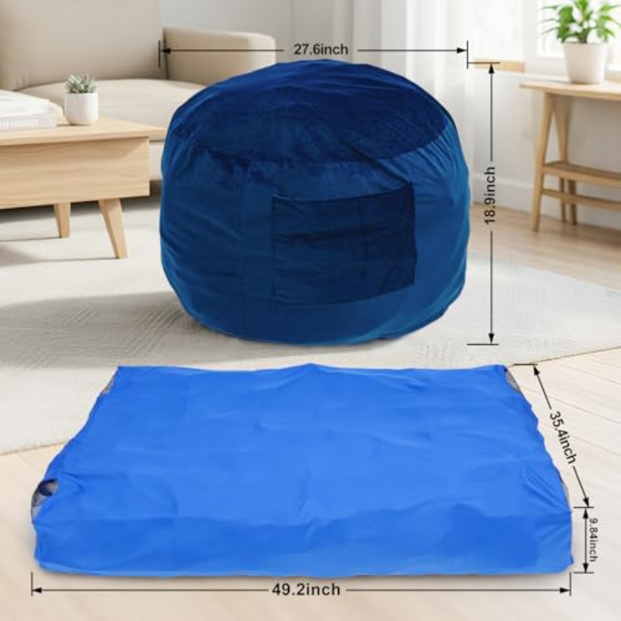 Bean Bag Chair and Sensory Cra - Crash Pad Folding reseña y precio