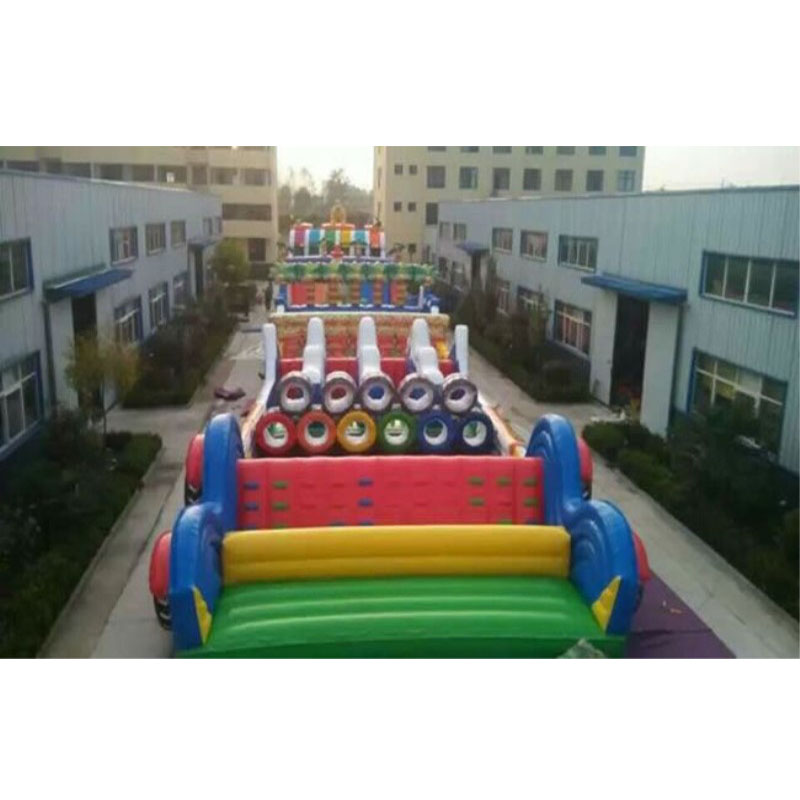 Inflatable obstacles Course fo - Outdoor Adventure Course reseña y precio