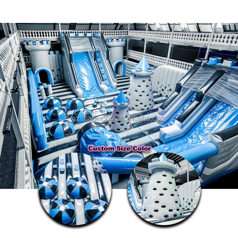 Indoor Inflatable Bounce Slide - Outdoor Adventure Course reseña y precio