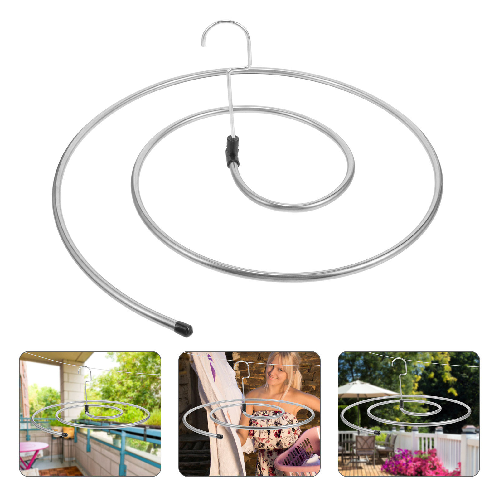 2Pcs Spiral Sheet Hanger Set H - Space Blanket Heavy reseña y precio