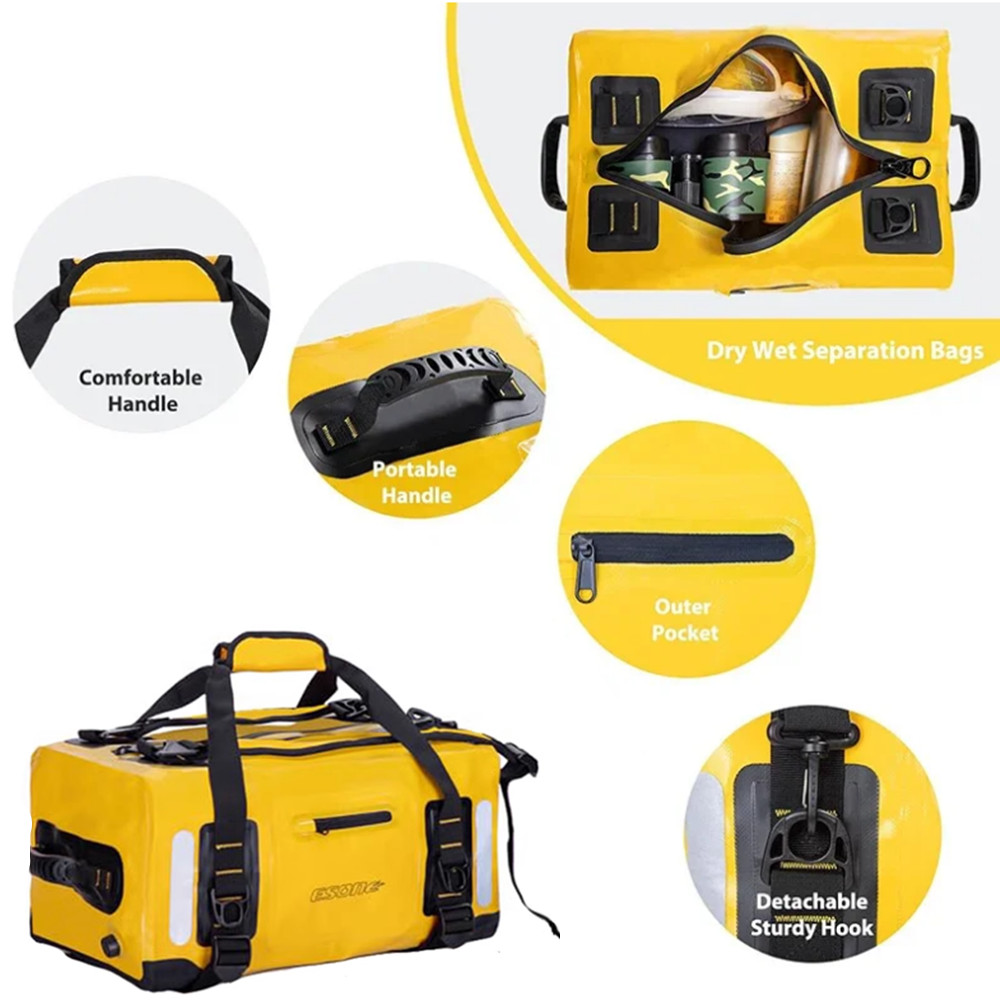 Waterproof Duffle for Motorcyc - Outdoor Adventure Rafting reseña y precio