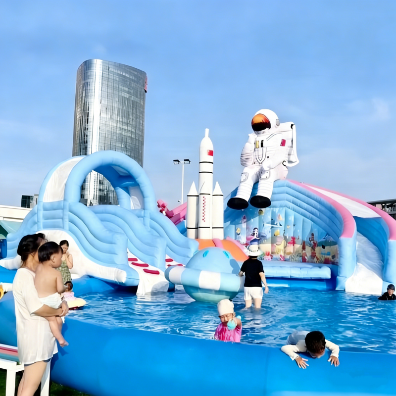 Inflatable Water Slide Park wi - Outdoor Adventure Center reseña y precio