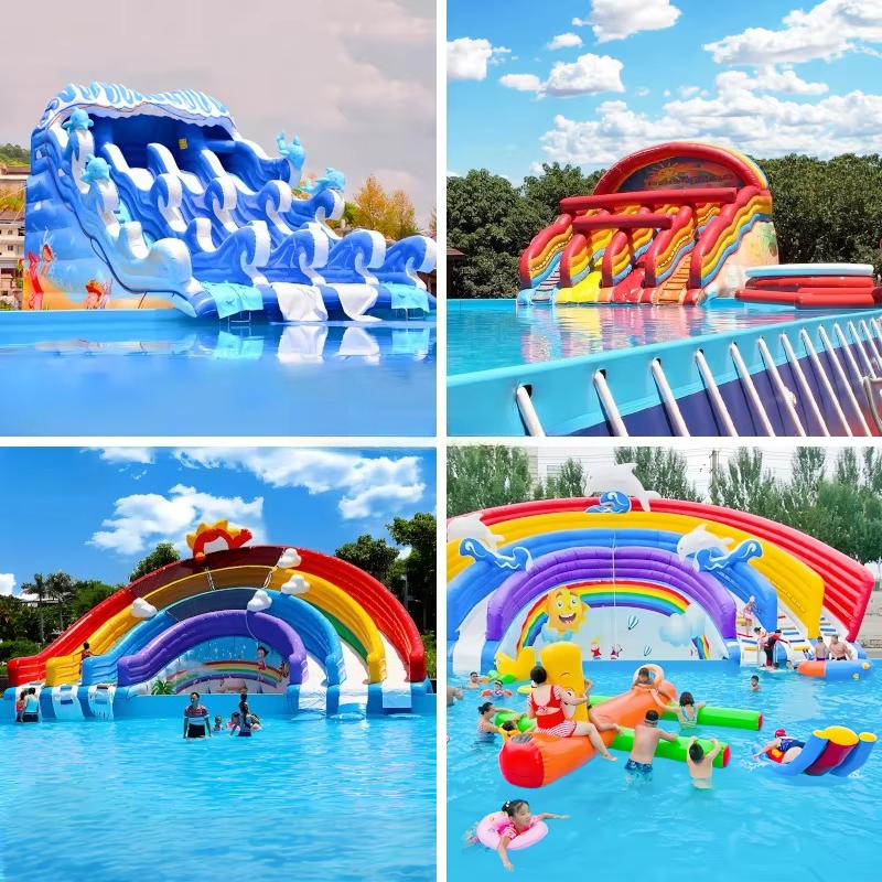 Inflatable Water Slide Park wi - Outdoor Adventure Center reseña y precio