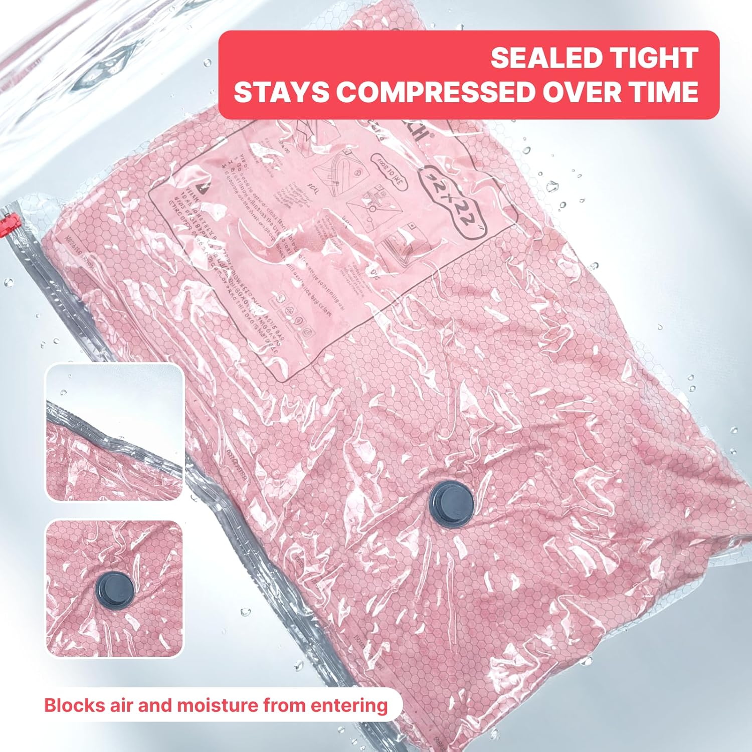 8 Pack Vacuum Storage Bags wit - Space Blanket Heavy reseña y precio