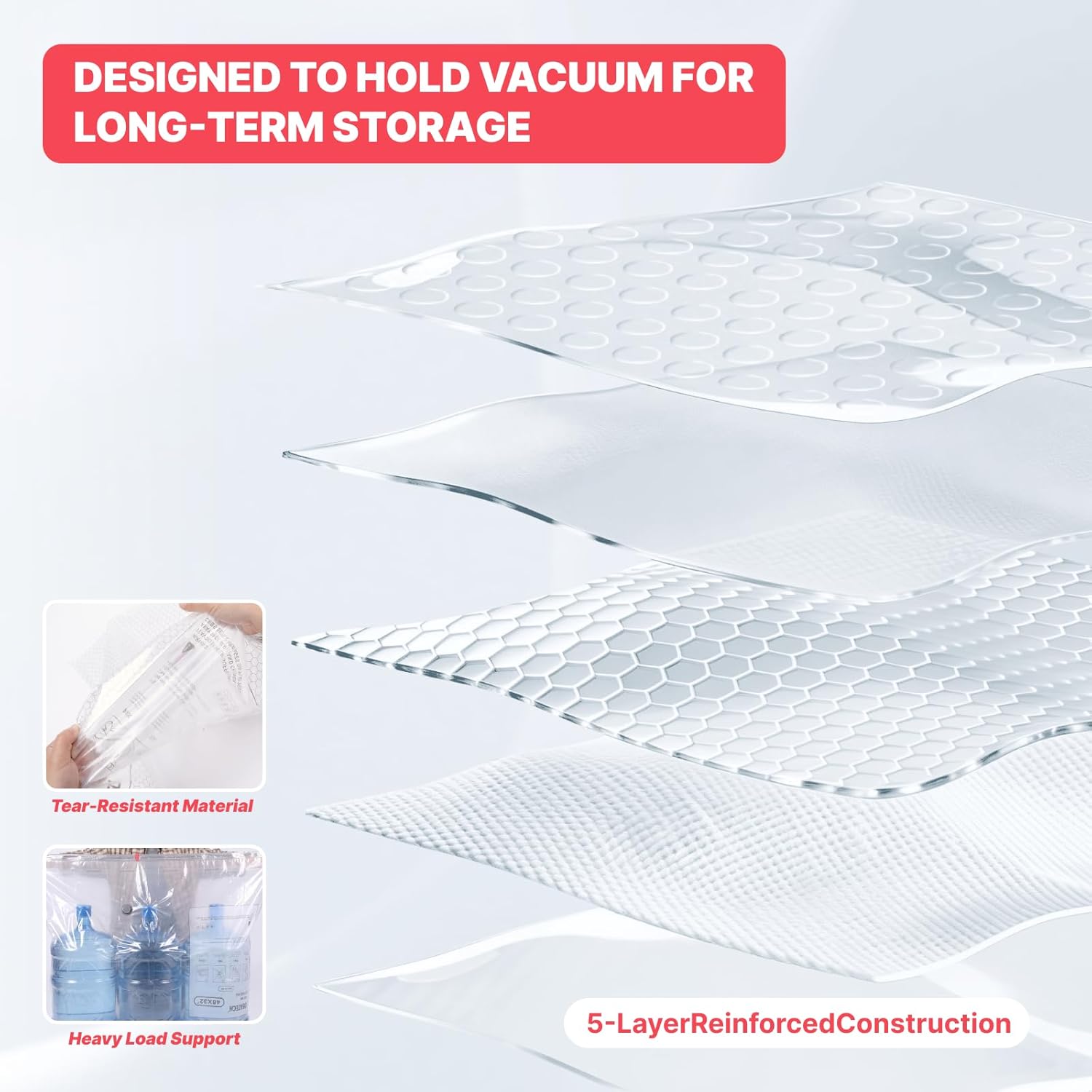 8 Pack Vacuum Storage Bags wit - Space Blanket Heavy reseña y precio