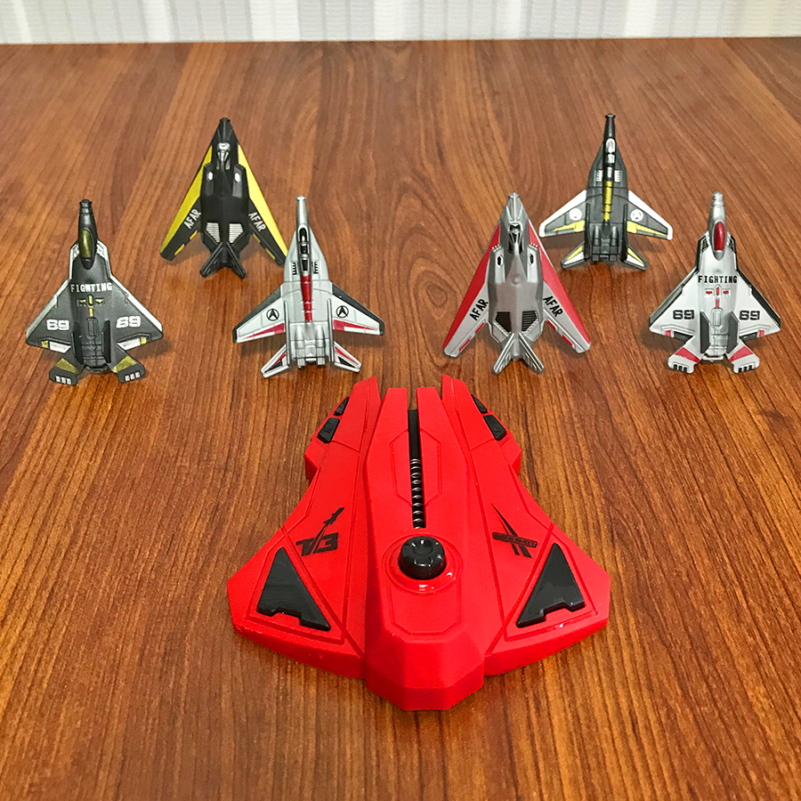 6pcs Fighter Plane Red Launche - Outdoor Adventure Game reseña y precio
