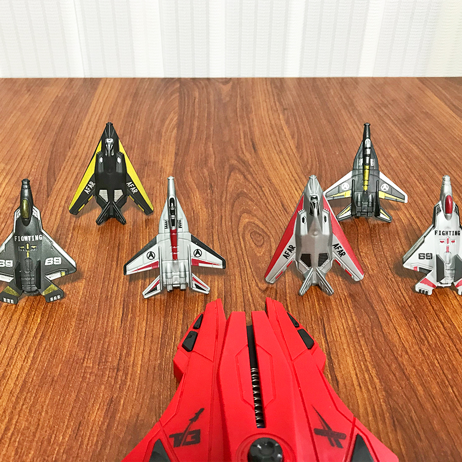 6pcs Fighter Plane Red Launche - Outdoor Adventure Game reseña y precio