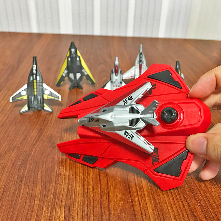 6pcs Fighter Plane Red Launche - Outdoor Adventure Game reseña y precio