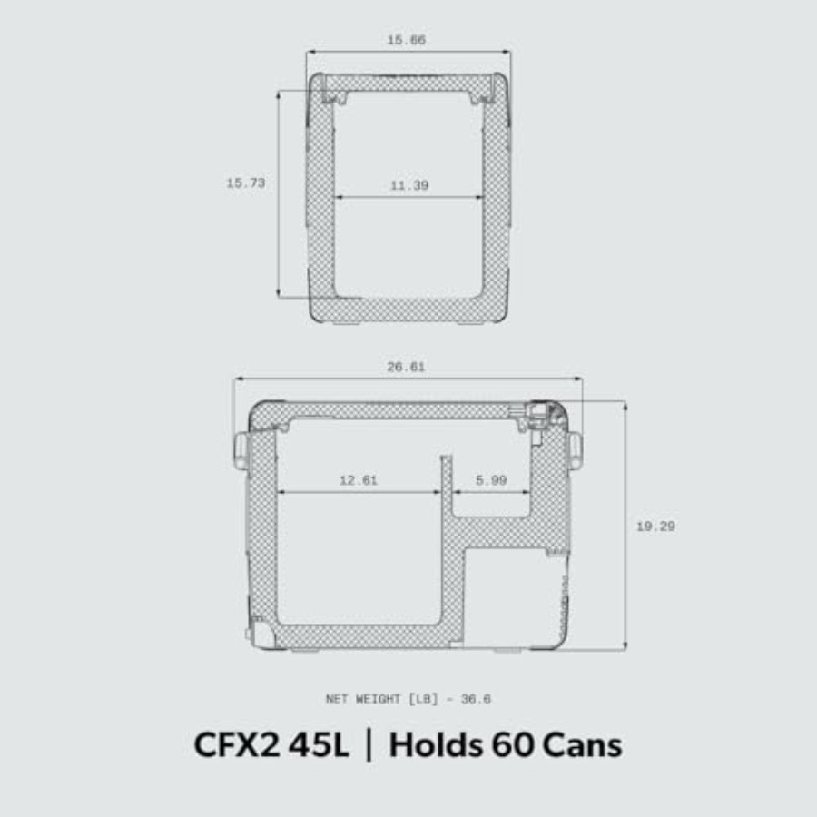 CFX Electric Cooler Portable F - Outdoor Adventure Series reseña y precio