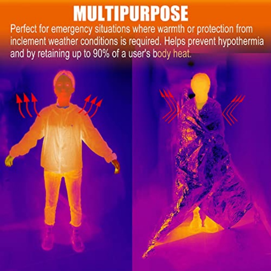 Emergency Blankets Mylar Therm - Space Blanket Heavy reseña y precio
