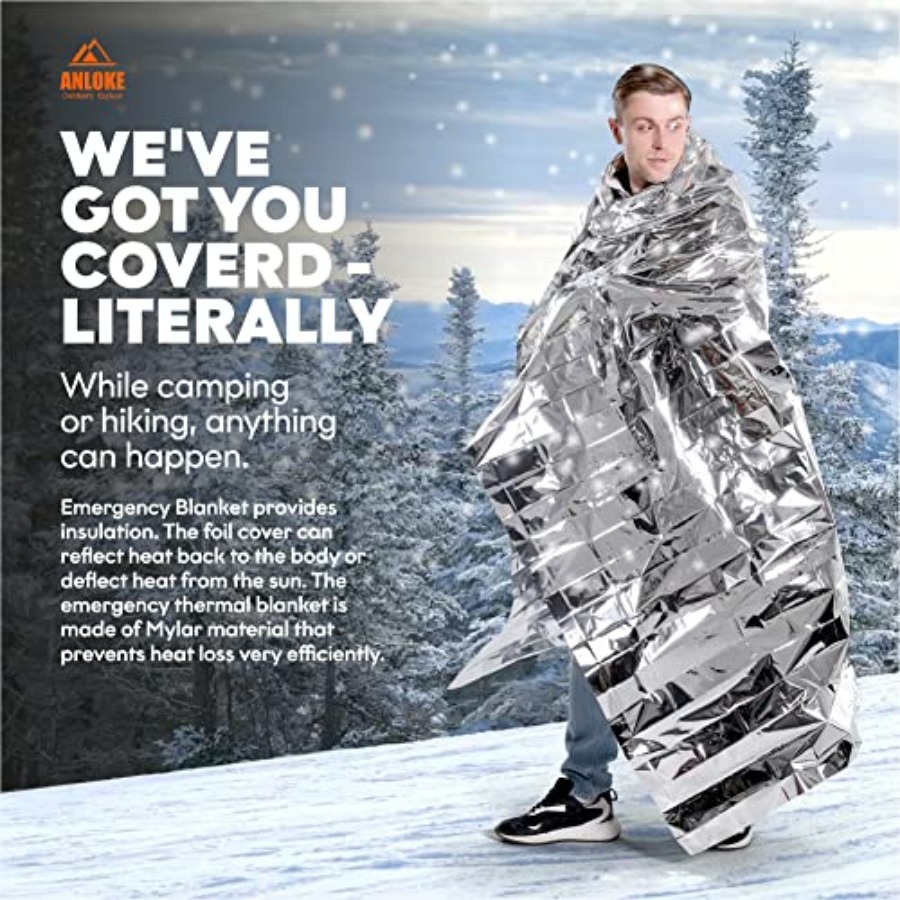 Emergency Blankets Mylar Therm - Space Blanket Heavy reseña y precio