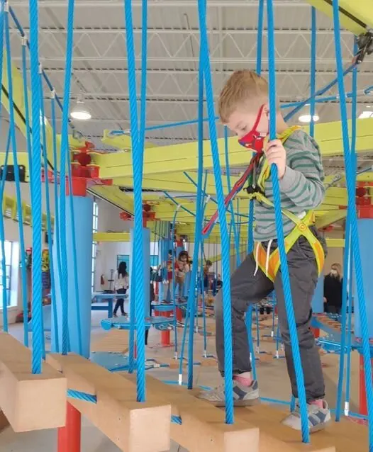 Rope Course Construction Climb - Outdoor Adventure Course reseña y precio