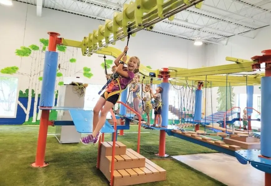 Rope Course Construction Climb - Outdoor Adventure Course reseña y precio