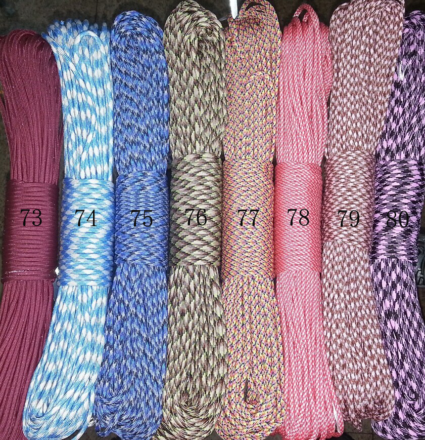 1PCS 550 Paracord Parachute Co - Paracord 550 Feet reseña y precio