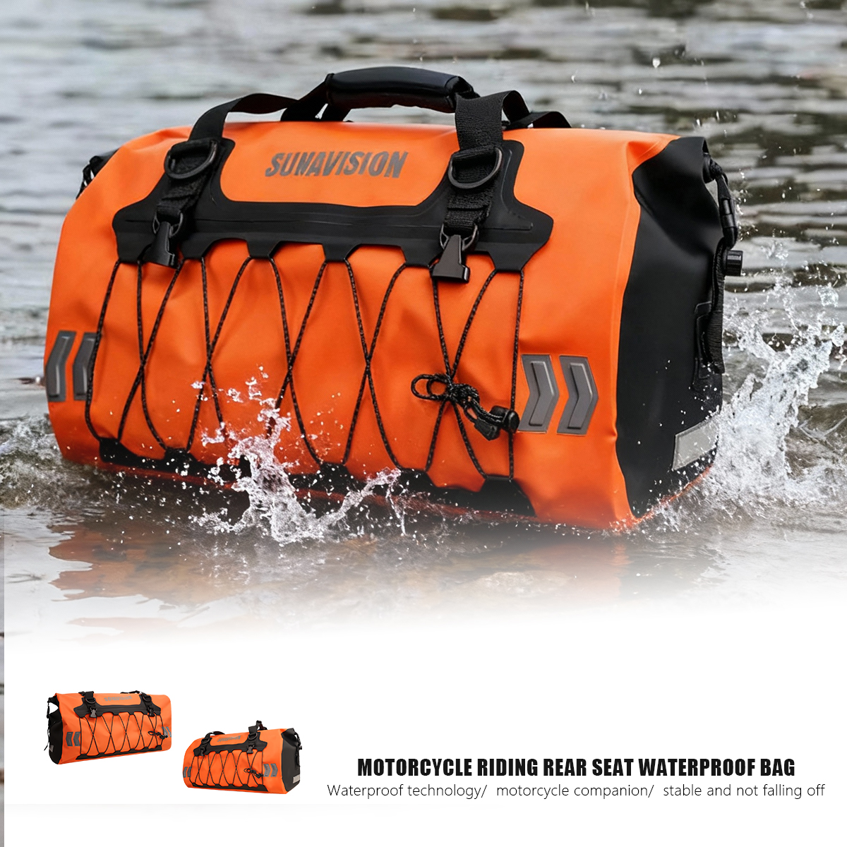 Motorcycle Waterproof Tail Bag - Outdoor Adventure Rafting reseña y precio