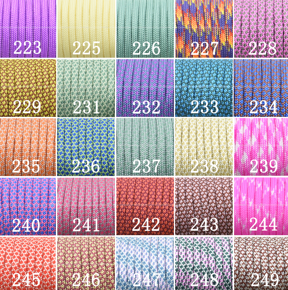 1pcs 550 Paracord Parachute Co - Paracord 550 Feet reseña y precio